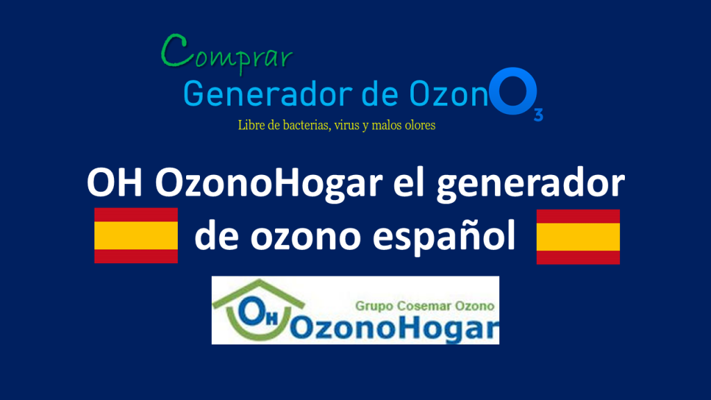 OH OzonoHogar, el generador de ozono español