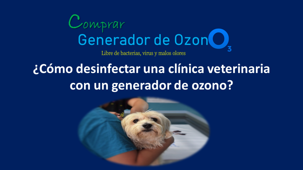 Generador de ozono para clínica veterinaria